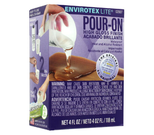 Envelopeirotex Lite - Pour On High Gloss Finish 4-ounce
