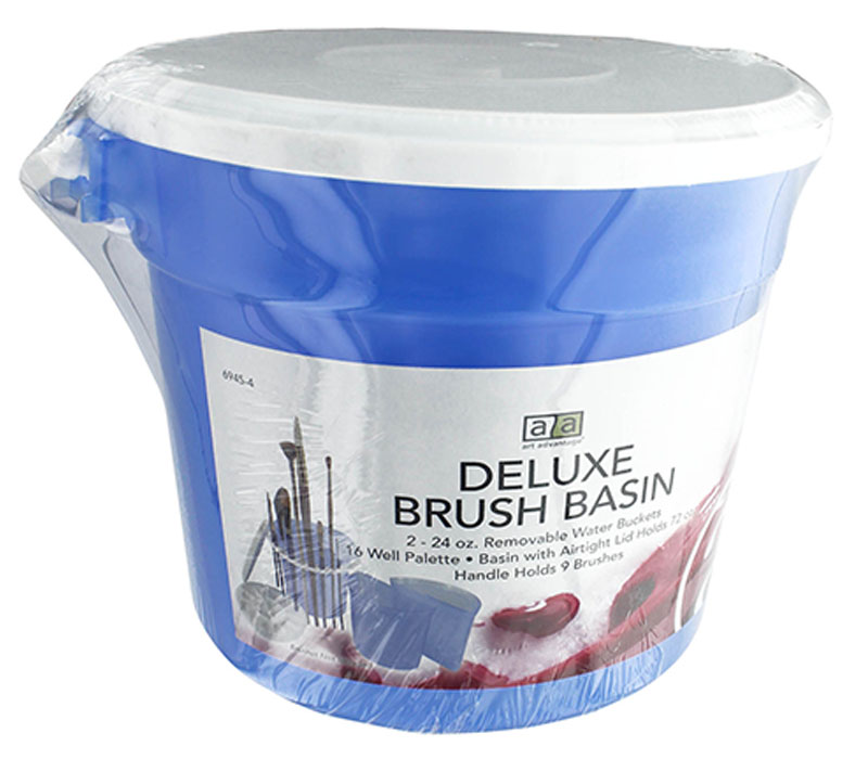 Art Advantage - Deluxe Brush Bucket With Basins