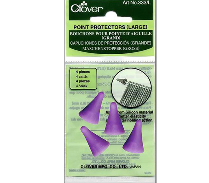 Clover - Point Protector Large Needle 5-10 4 Piece