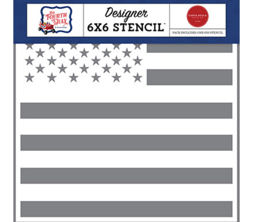 Echo Park Stencil - American Flag