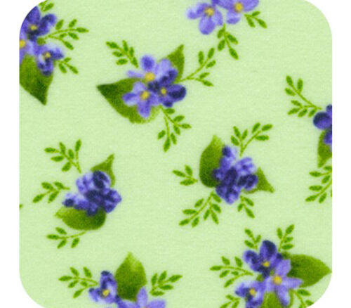 Elizabeth Flannels Small Lilac Tossed on Olive